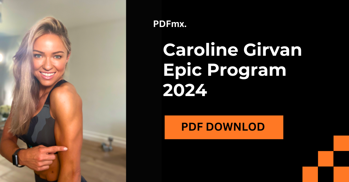 Caroline Girvan Epic Program PDF