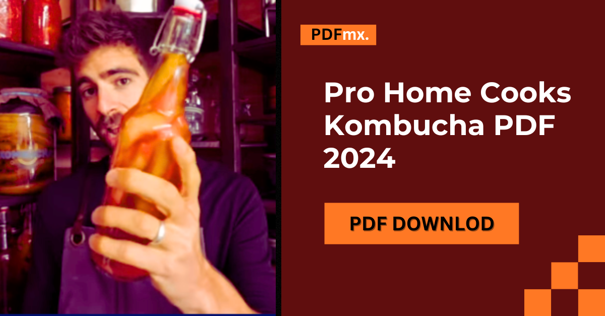 Pro Home Cooks Kombucha PDF