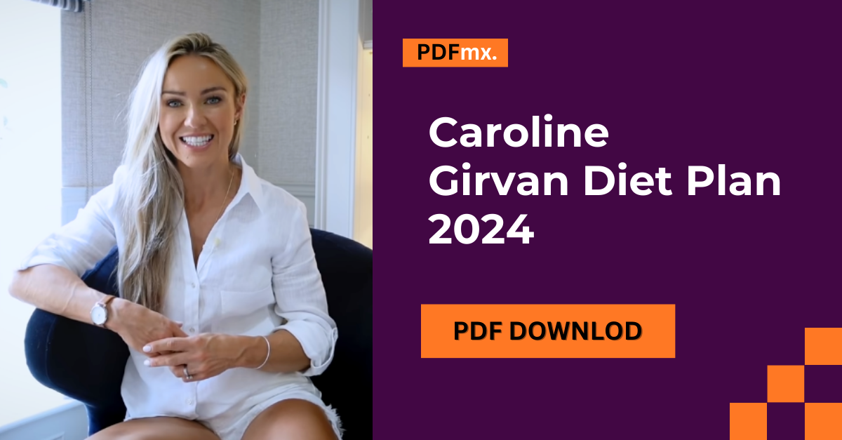 Caroline Girvan Diet Plan