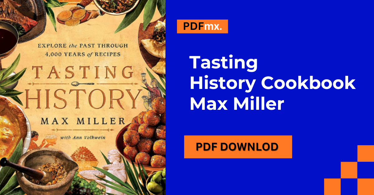 Tasting History Cookbook PDF Free Download