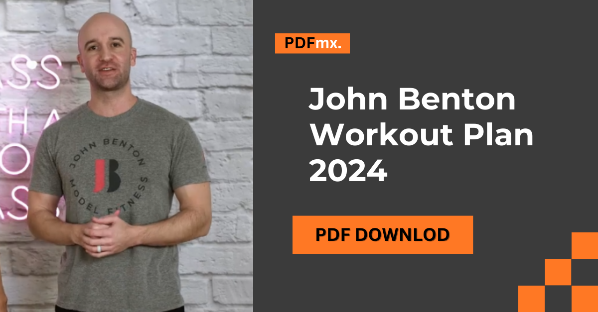 John Benton Workout Plan